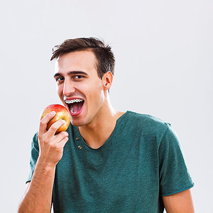 Eating with Braces